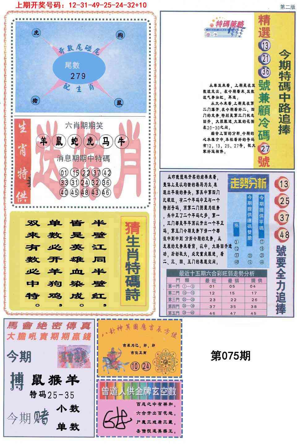 075期曾道人内幕消息B[图]